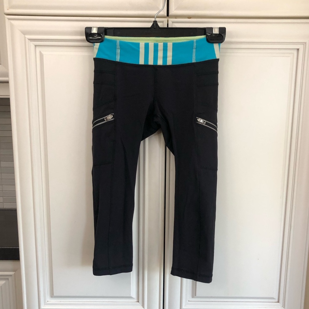Ivivva by Lululemon girl’s crop leggings